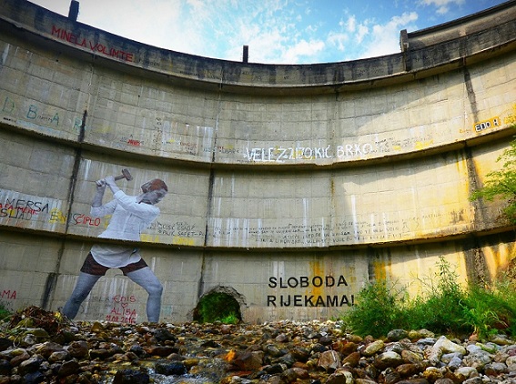 Idbar dam in Bosnia&Herzegovina, photo: Dinno Kasalo